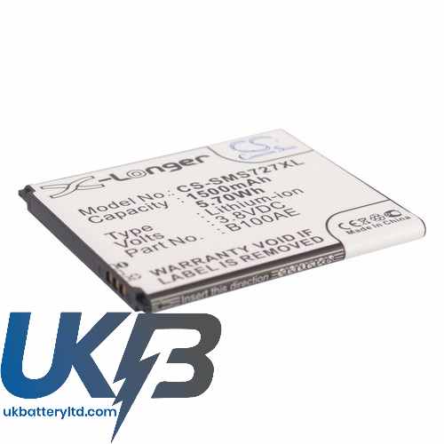 SAMSUNG GT S7898 Compatible Replacement Battery