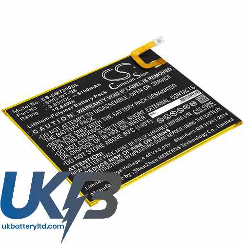 Samsung Galaxy Tab A 8.0 2019 Compatible Replacement Battery