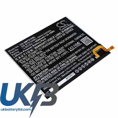 Samsung Galaxy Tab A 2019 Compatible Replacement Battery