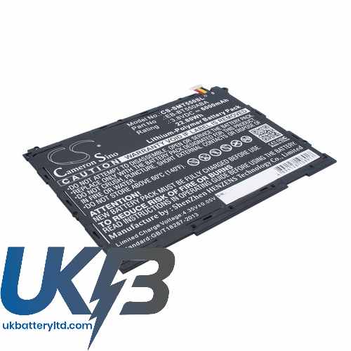 SAMSUNG SM P555 Compatible Replacement Battery