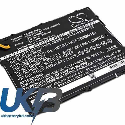 SAMSUNG SM P585N Compatible Replacement Battery