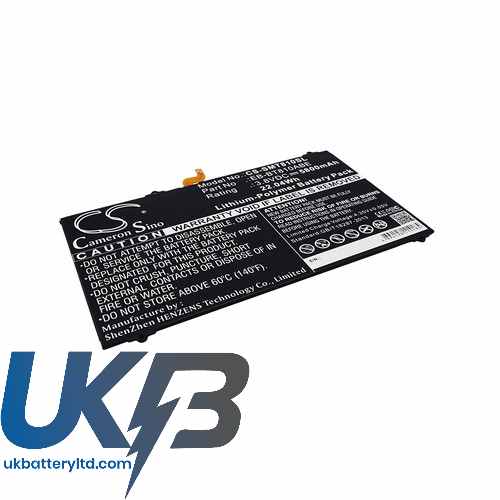 Samsung Eb-Bt810Aba Eb-Bt810Abe Gh43-04431A Galaxy Tab S2 9.7 Lte-A Td-Lte Compatible Replacement Battery