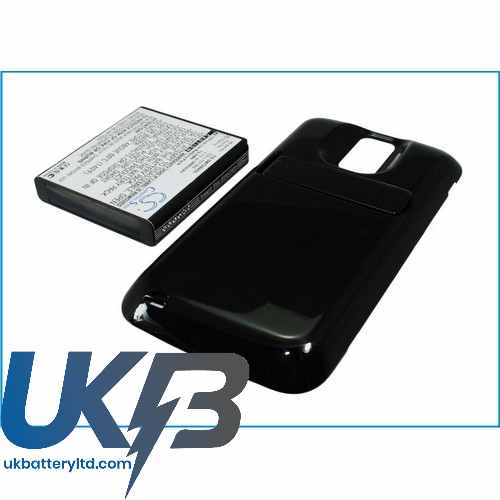 SAMSUNG Galaxy S IIX Extended With Back Cover Compatible Replacement Battery