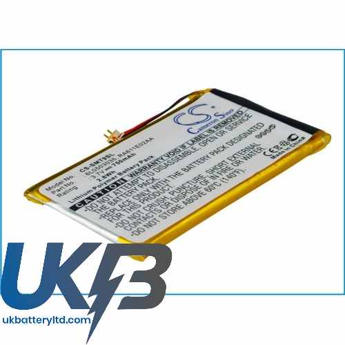 Samsung 6L0503035 RA611E02AA YP-T9 YP-T9+ YP-T9JBAB Compatible Replacement Battery