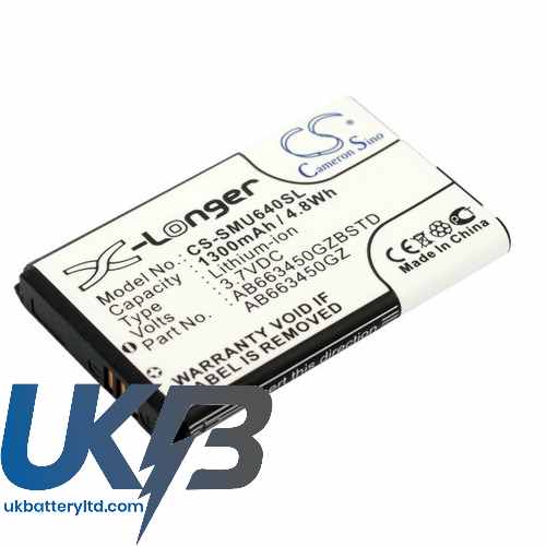 SAMSUNG Convoy2U660 Compatible Replacement Battery