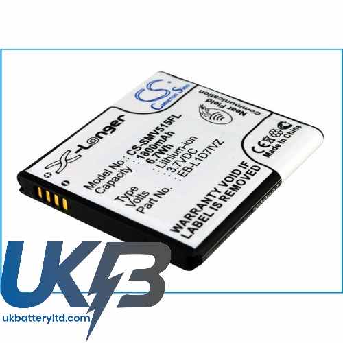 SAMSUNG EB L1D7IVZBSTD Compatible Replacement Battery