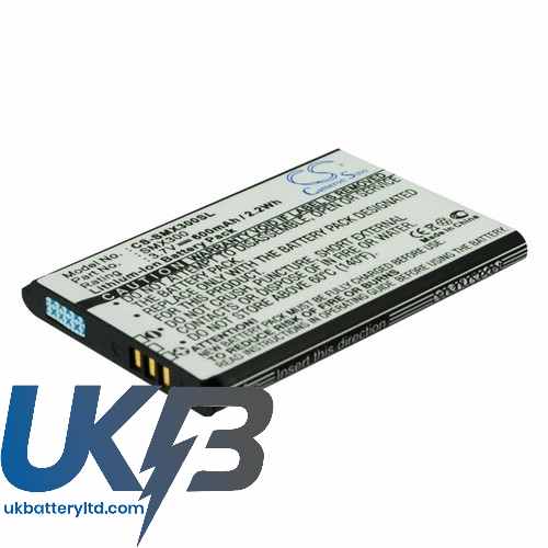 SAMSUNG X300-Black Compatible Replacement Battery
