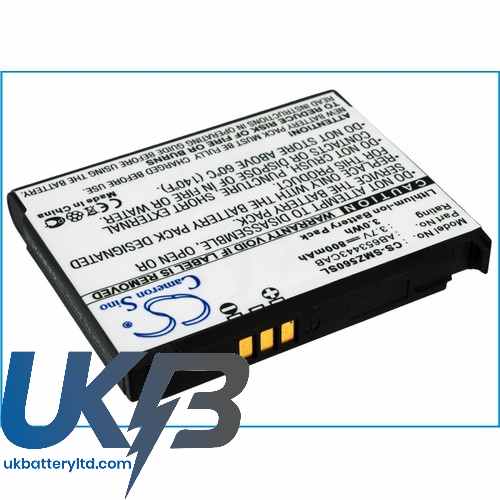 SAMSUNG SGH A687 Compatible Replacement Battery