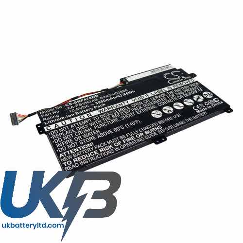 SAMSUNG BA43 00358A Compatible Replacement Battery