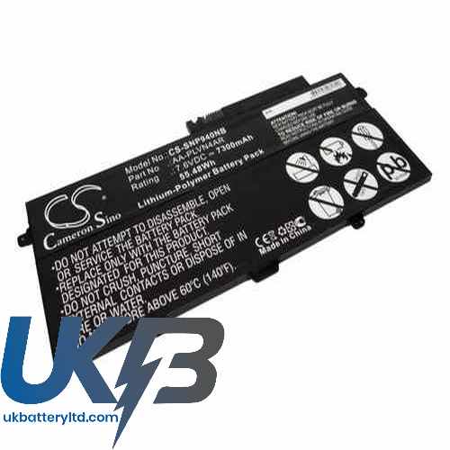 Samsung NP940X3G-K01US Compatible Replacement Battery