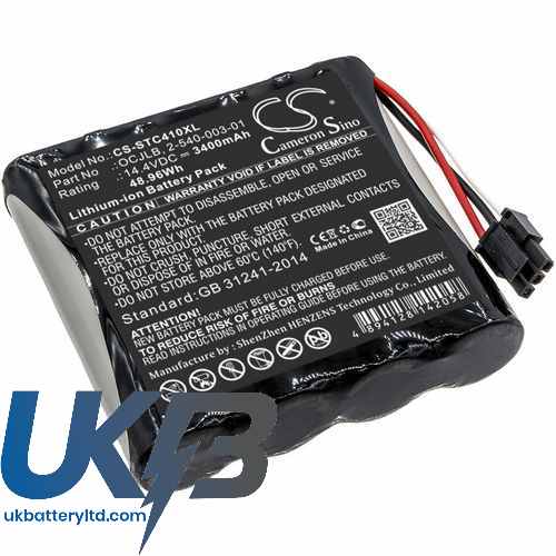 Soundcast OCJ410-4N Compatible Replacement Battery