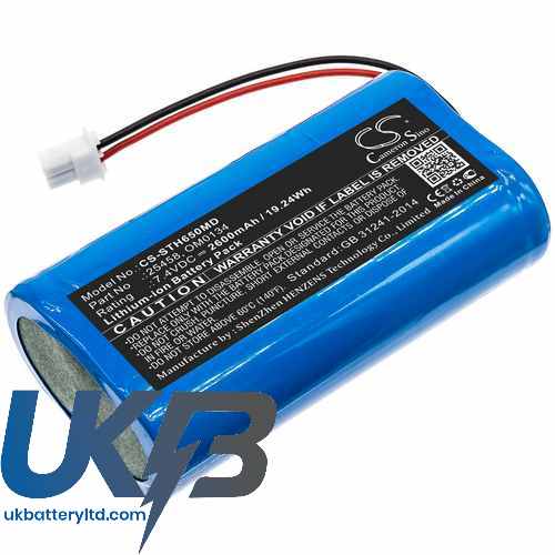 SurgiTel Eclipse EHL65 Compatible Replacement Battery