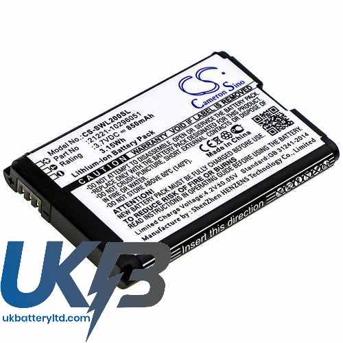 BLU 21221-10296051 Compatible Replacement Battery