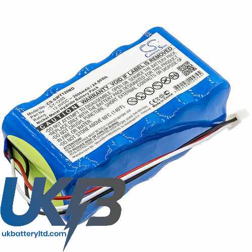 Smiths SY-1200 Infusion Pump Compatible Replacement Battery