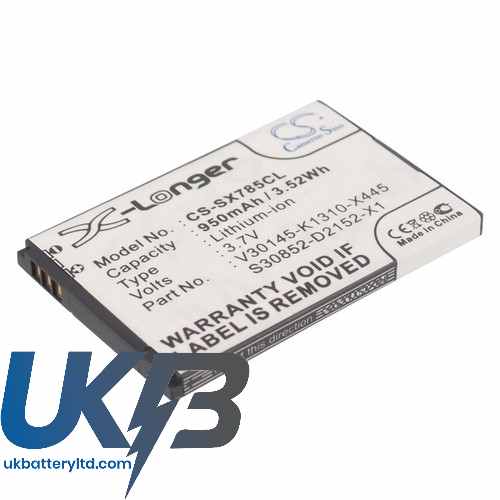 SIEMENS S30852 D2152 X1 Compatible Replacement Battery