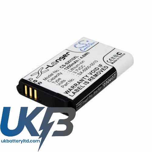 Sirius XM Lynx Compatible Replacement Battery