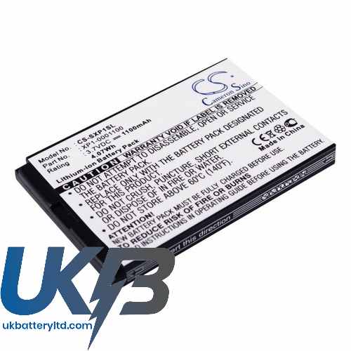 Sonim XP1-0001100 XP1 BT XP3 Quest Compatible Replacement Battery
