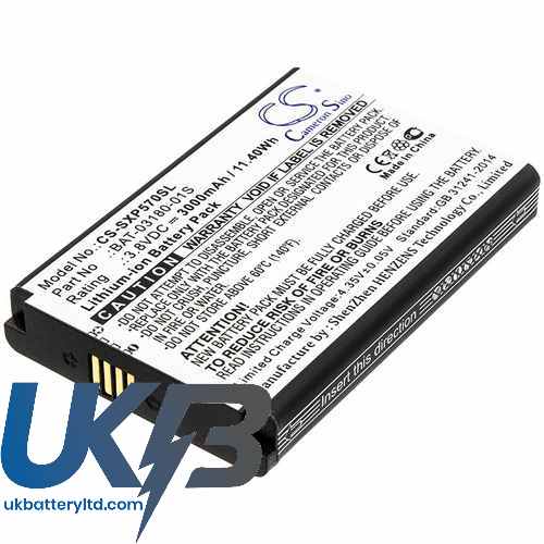 Sonim XP5800 Compatible Replacement Battery