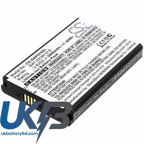 Sonim XP5700 Compatible Replacement Battery