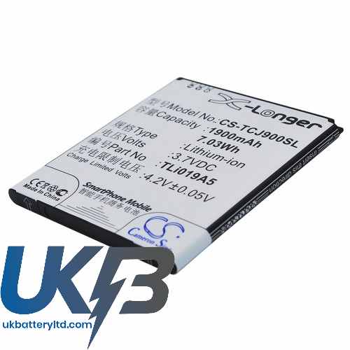 ALCATEL One Touch POPD7 Compatible Replacement Battery