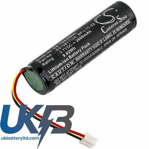 Tascam E01587110A Compatible Replacement Battery