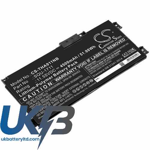 Thunderobot 911MT Compatible Replacement Battery
