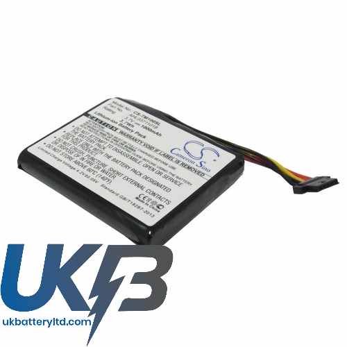 TOMTOM GoLive1000Regional Compatible Replacement Battery