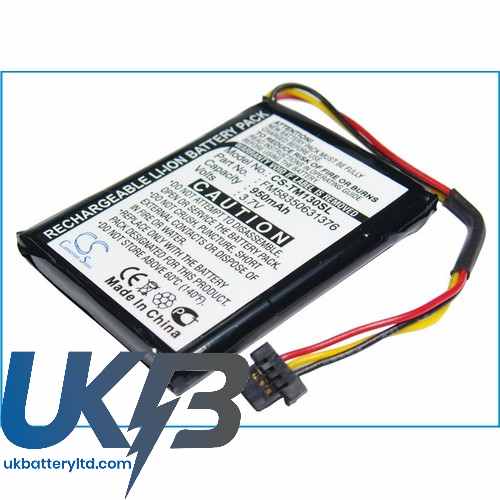 TOMTOM One125 Compatible Replacement Battery