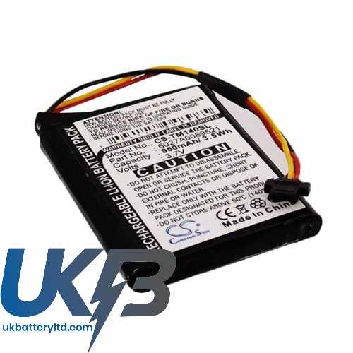 TOMTOM GO600 Compatible Replacement Battery