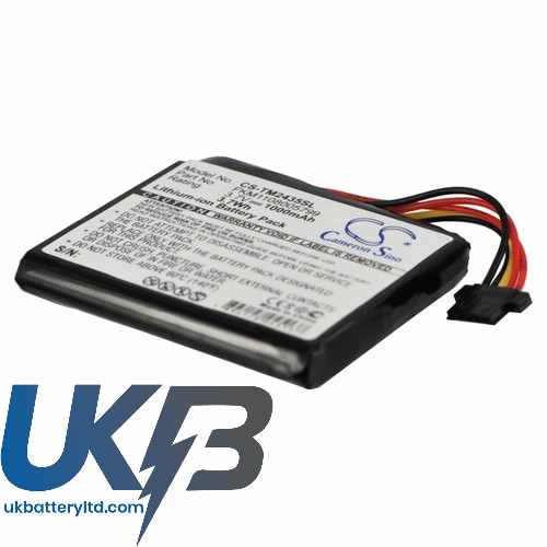 TOMTOM 4EV52 Compatible Replacement Battery