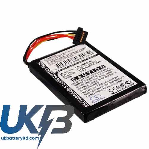 TOMTOM P11P11 43 S01 Compatible Replacement Battery