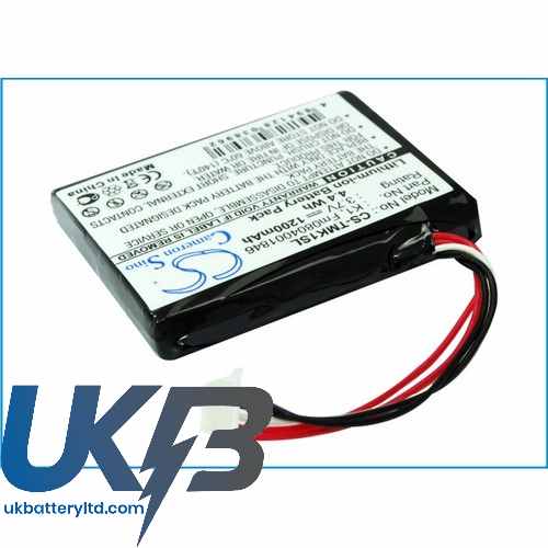 TOMTOM OoneXLHDTraffic Compatible Replacement Battery