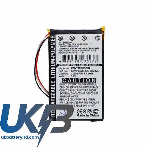 TOMTOM SIMPLOM420102829 Compatible Replacement Battery