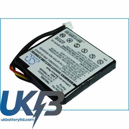 TOMTOM 4EV52 Compatible Replacement Battery