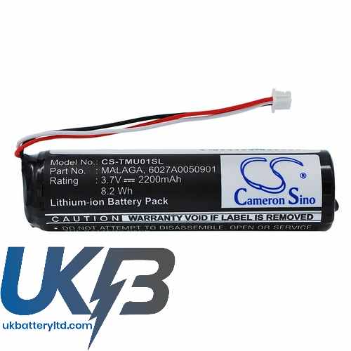 TOMTOM UrbanRiderPro Compatible Replacement Battery