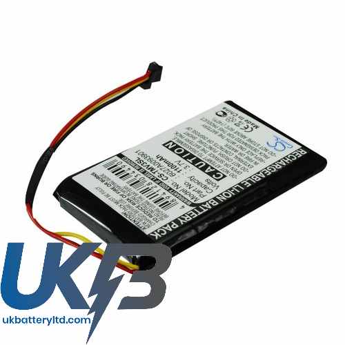 TomTom 6027A0093901 4EM0.001.01 N14644 V3 Compatible Replacement Battery
