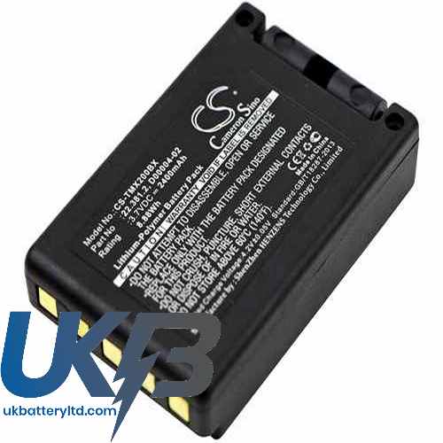 Teleradio D00004-02 Compatible Replacement Battery