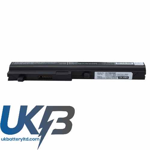 TOSHIBA PA3733U 1BRS Compatible Replacement Battery