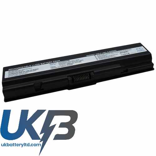 TOSHIBA PA3533U 1BRS Compatible Replacement Battery