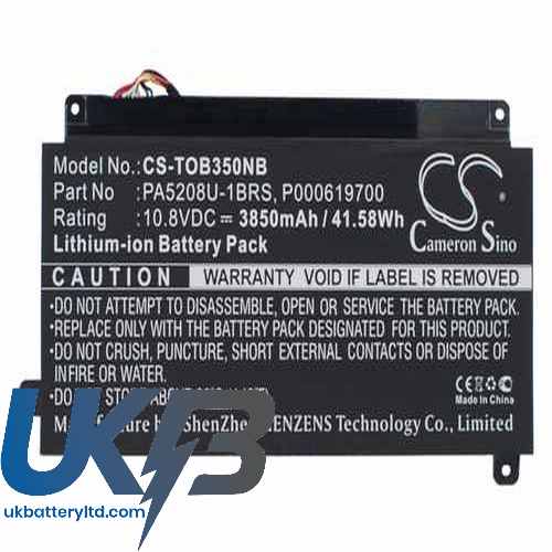 Toshiba Chromebook CB30-B Compatible Replacement Battery