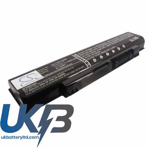 TOSHIBA Qosmio F60 10J Compatible Replacement Battery