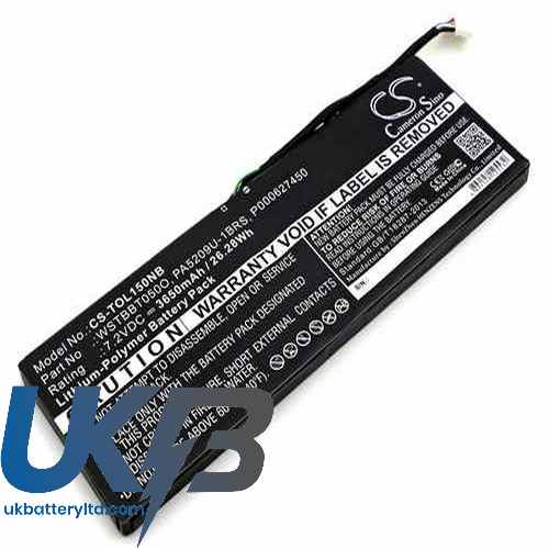 Toshiba PA5209U-1BRS Compatible Replacement Battery