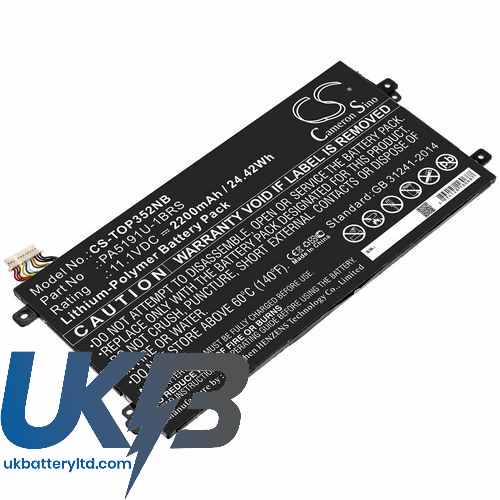 Toshiba P30W-B-10E Compatible Replacement Battery