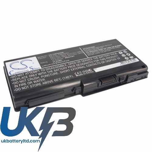 TOSHIBA Qosmio X500 S1801 Compatible Replacement Battery