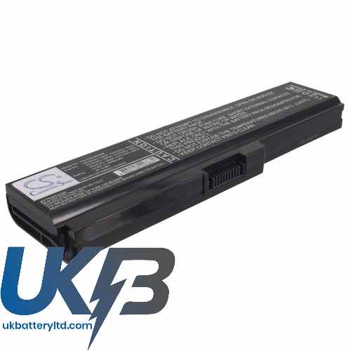 TOSHIBA Satellite ProC660 16T Compatible Replacement Battery