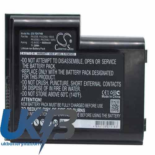 Toshiba PA3258U-1BAS Compatible Replacement Battery