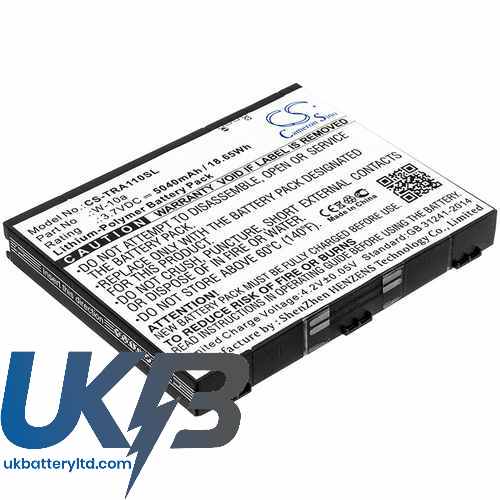 Netgear W-10a Compatible Replacement Battery