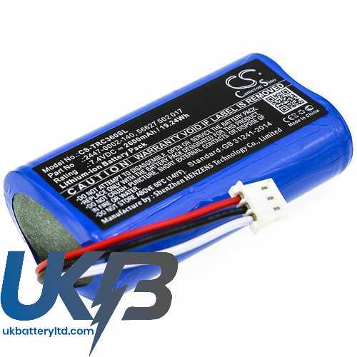 Trilithic 56627 502 017 Compatible Replacement Battery