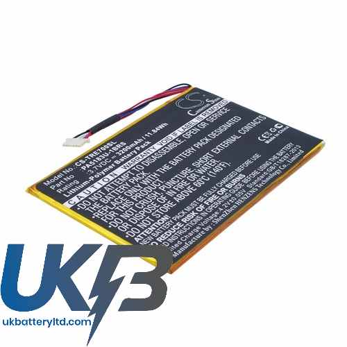 Toshiba PA5183U-1BRS AT7-B AT7-C AT7-C8 Compatible Replacement Battery
