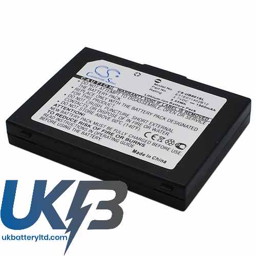 i-mate 6027B0015501 E31E011402B12 JAQ Compatible Replacement Battery